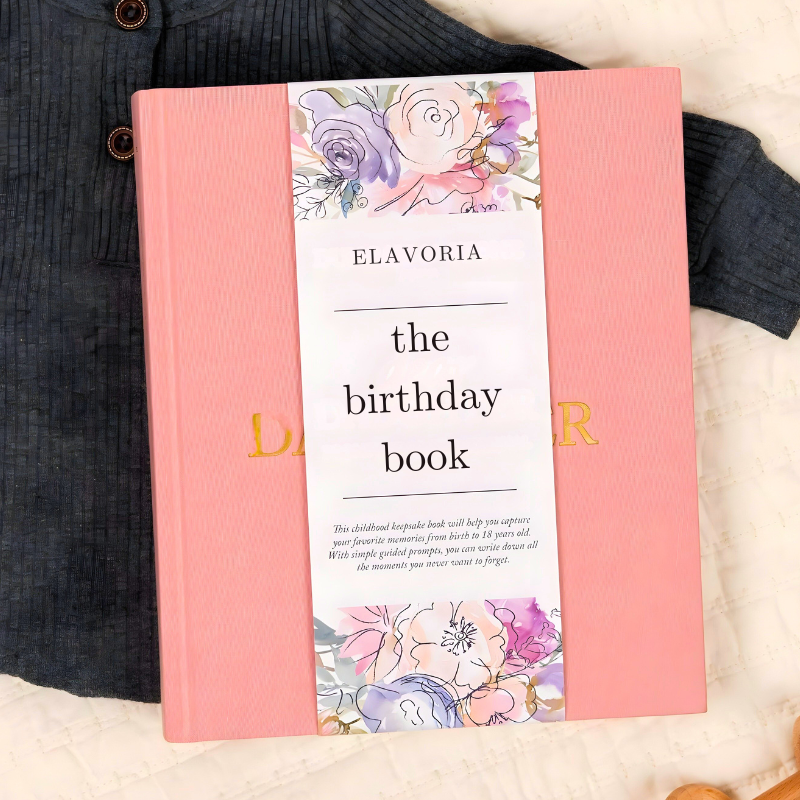 Birthday Memory Book - Baby Journal