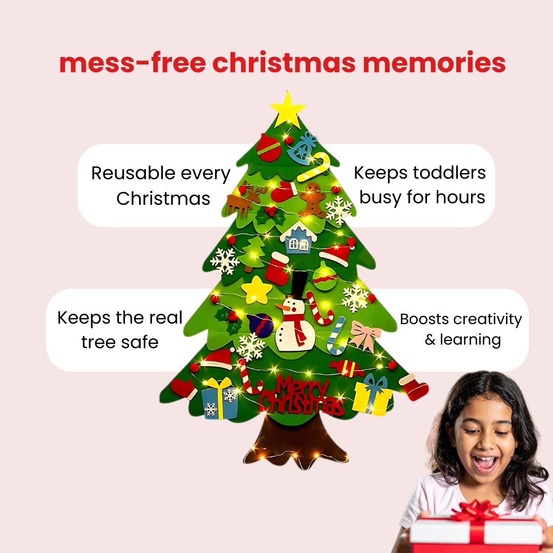 felt christmas tree