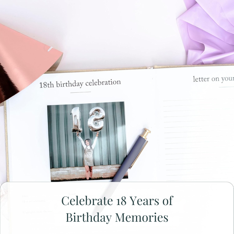 Birthday Memory Book - Baby Journal